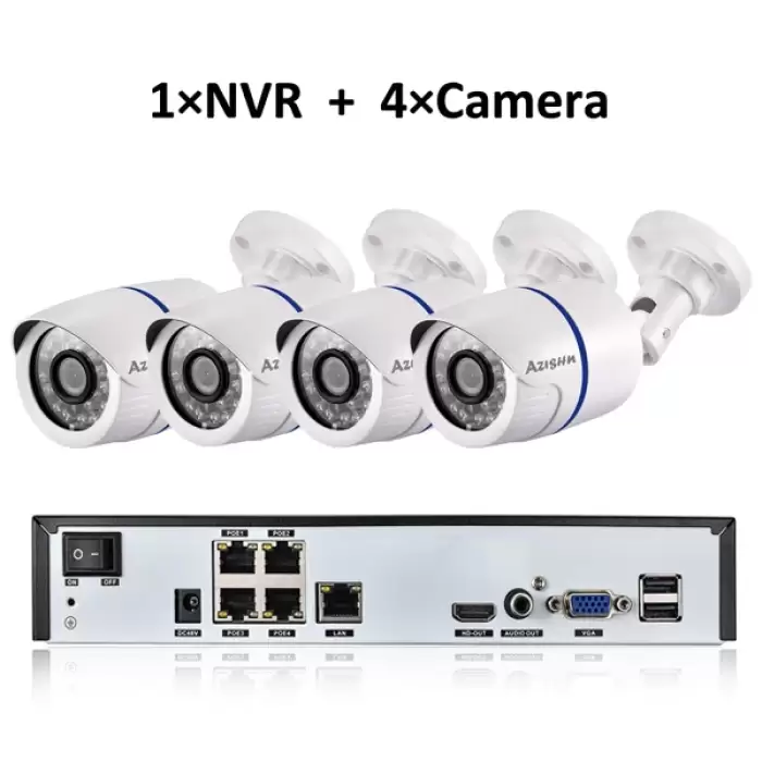 NVR and 4Camera