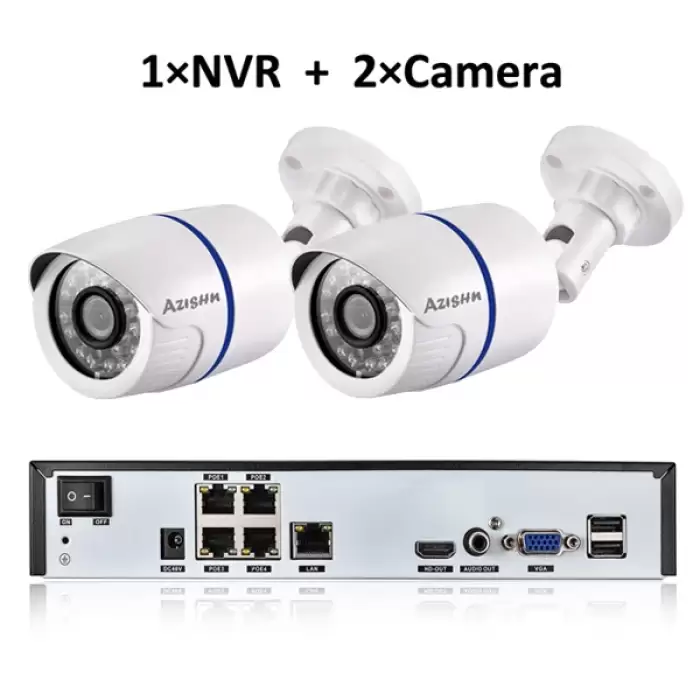 NVR and 2camera