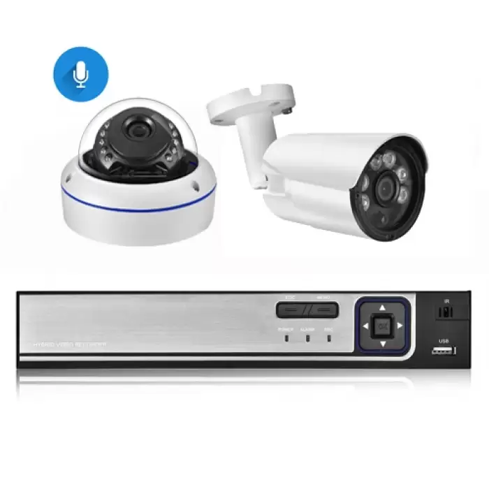 NVR and 2pcs Cam