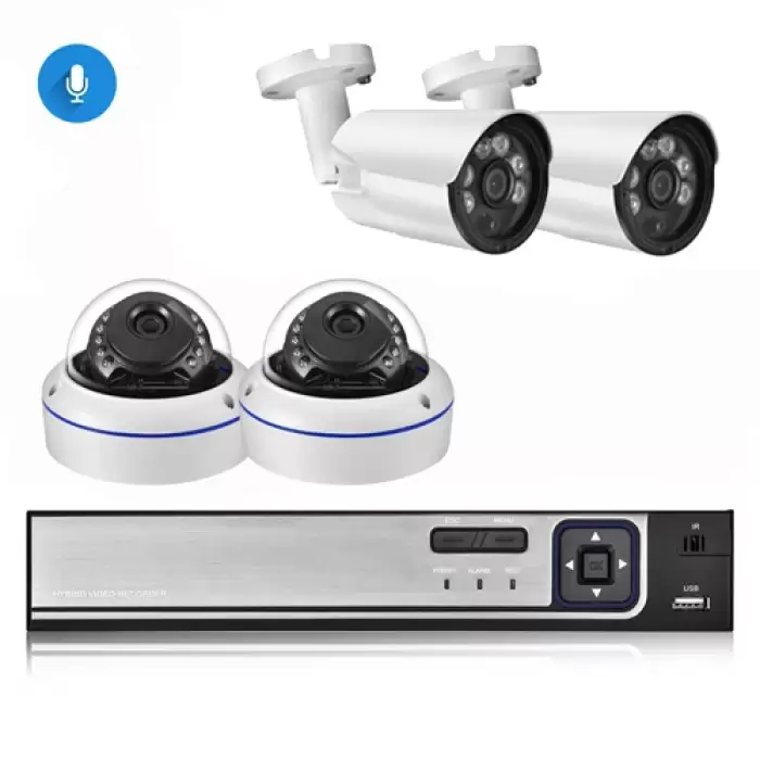 NVR and 4pcs Cam