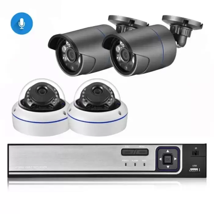 8CH NVR and 4 Camera