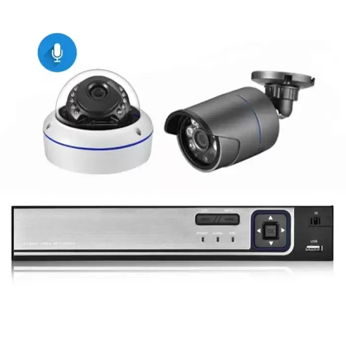 8CH NVR and 2 Camera