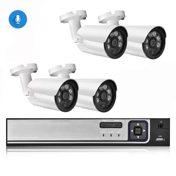 NVR and 4pcs Cam