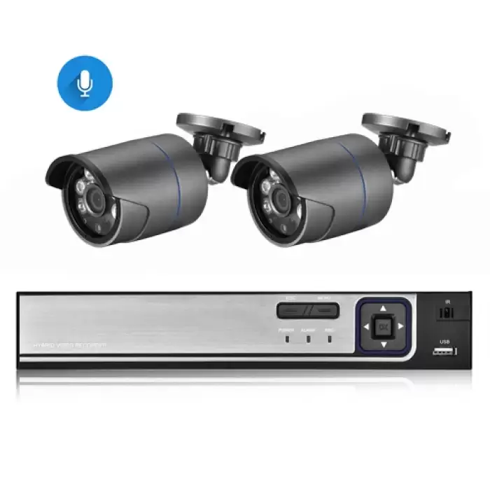 8CH NVR and 2 Camera