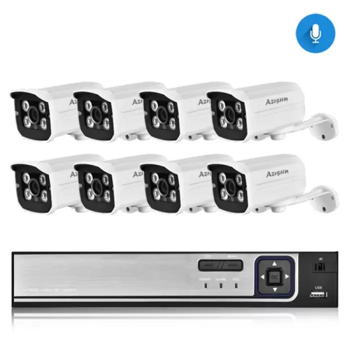 8CH NVR and 8 Camera