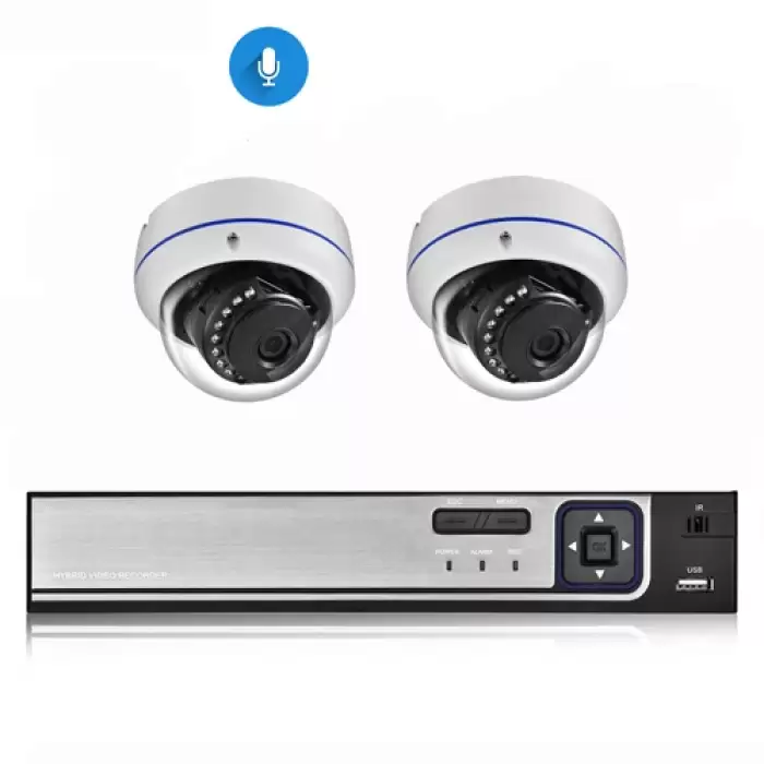 8CH NVR and 2 Camera