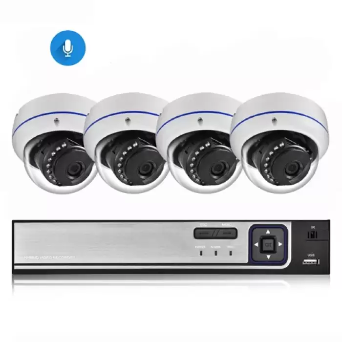 8CH NVR and 4 Camera