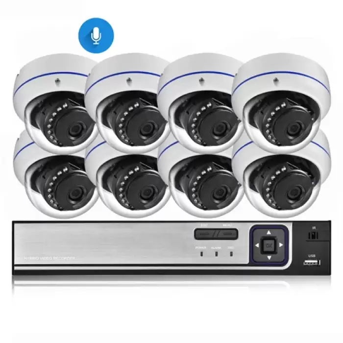 8CH NVR and 8 Camera