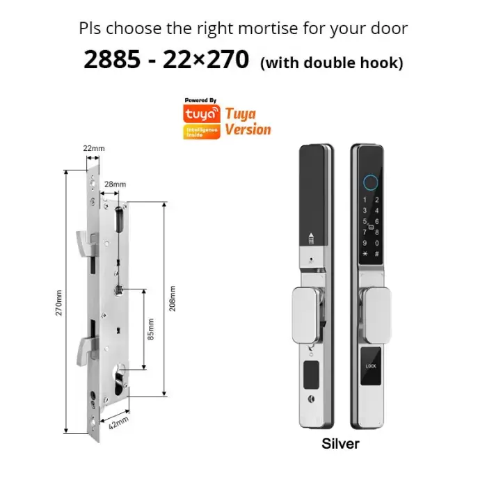 Silver2885hook-Short