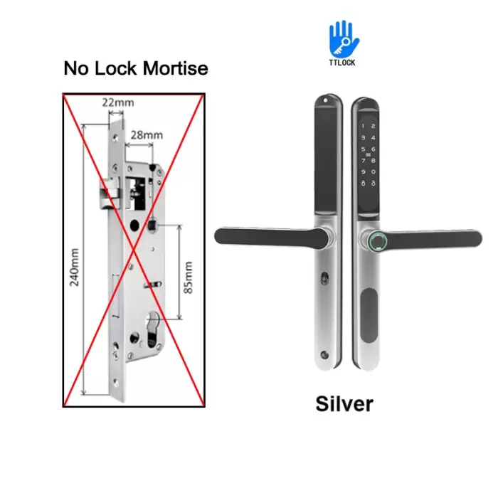 Silver no mortise