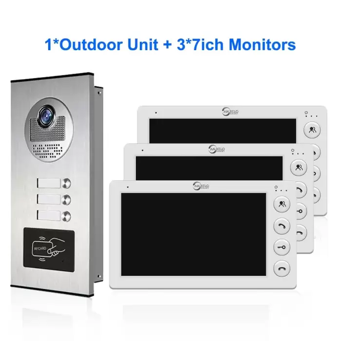 3 Unit Intercom Set