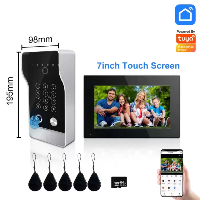 7inch black
