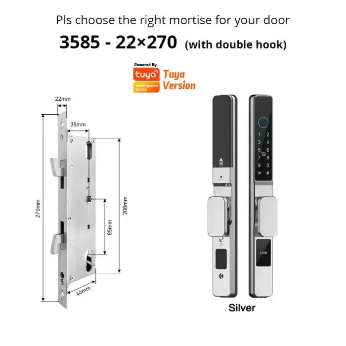 Silver3585hook-Short