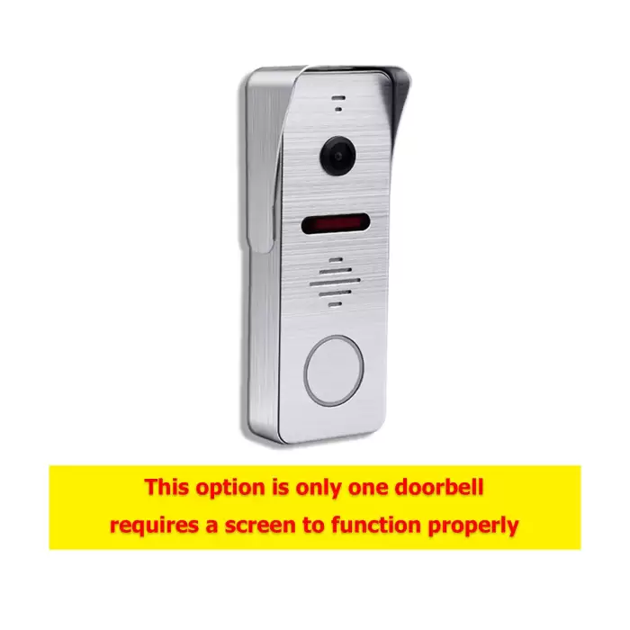 Only Doorbell Silver
