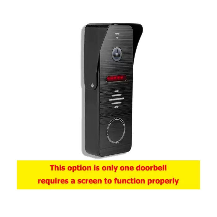 Only Doorbell Black