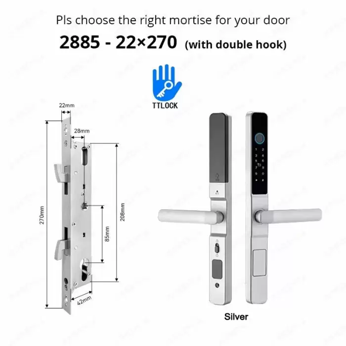 Silver2885hook-Long