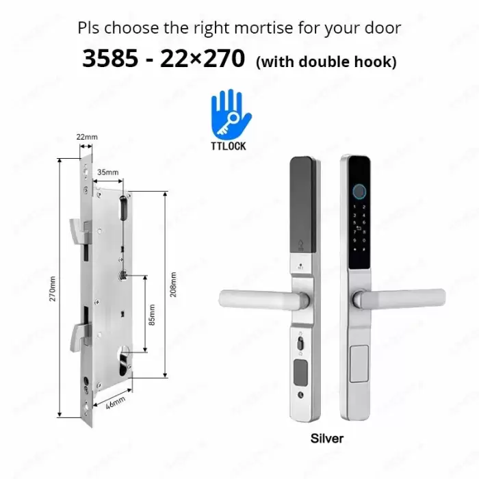 Silve3585hook-Long